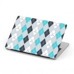 Harlow & Lloyd Macbook Hard Shell Case - Vintage Golf Pattern Macbook Cases