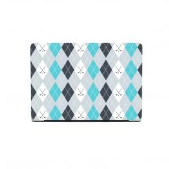 Harlow & Lloyd Macbook Hard Shell Case - Vintage Golf Pattern Macbook Cases
