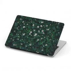 Harlow & Lloyd Macbook Cases Macbook Hard Shell Case - Little White Flowers