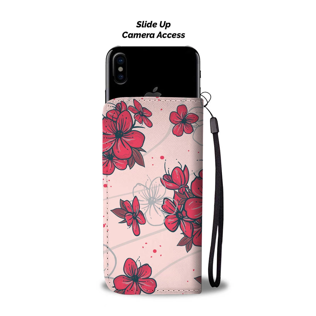 Wc-fulfillment Plum Blossom Phone Wallet Case Phone Cases 5 Wc-fulfillment Plum Blossom Phone Wallet Case Phone Cases