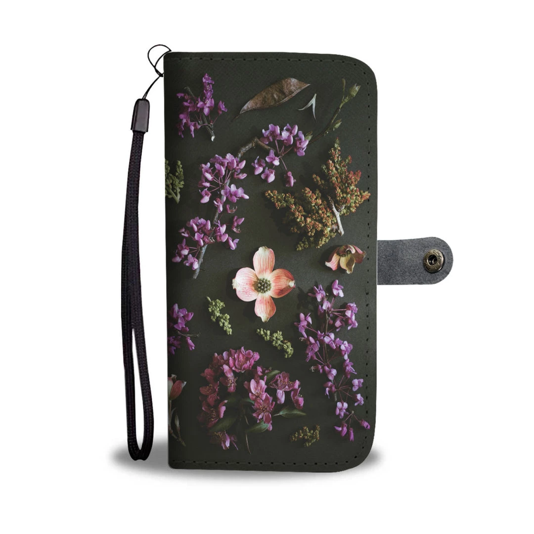 Wc-fulfillment Phone Cases Flower Burst Phone Wallet Case 3 Wc-fulfillment Phone Cases Flower Burst Phone Wallet Case