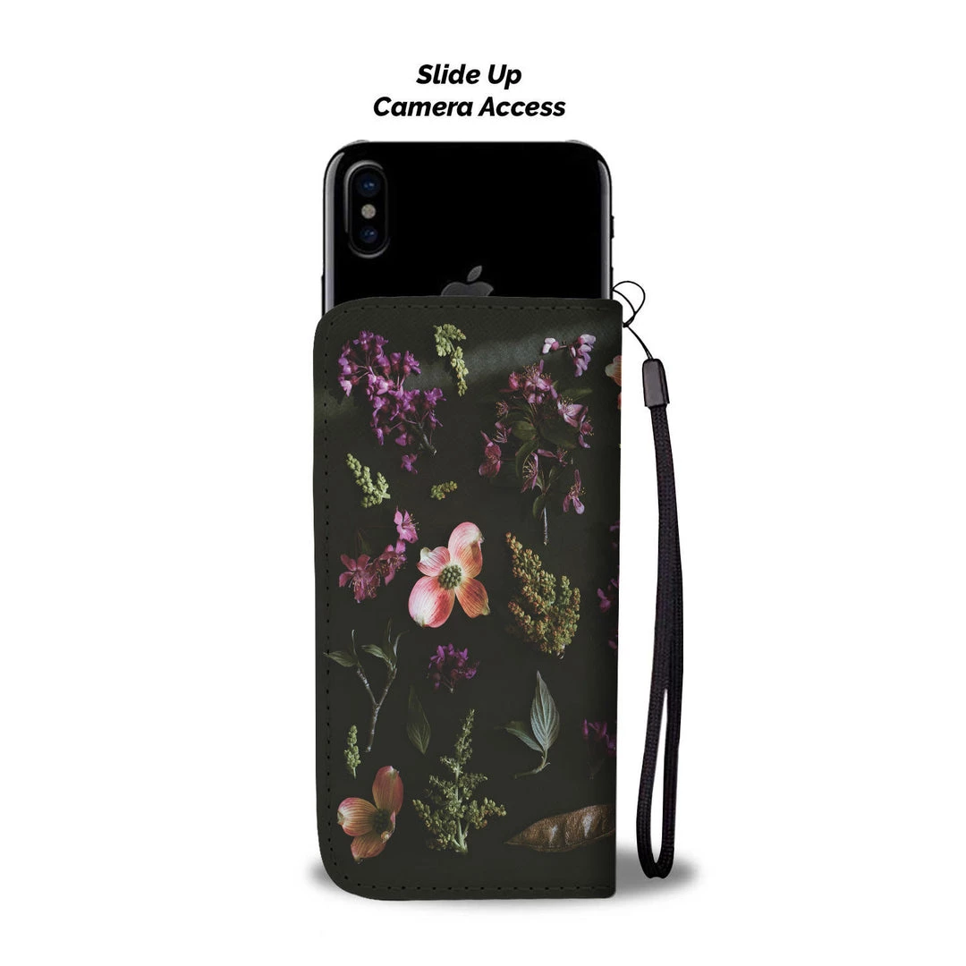 Wc-fulfillment Phone Cases Flower Burst Phone Wallet Case 5 Wc-fulfillment Phone Cases Flower Burst Phone Wallet Case