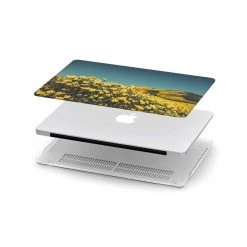 Harlow & Lloyd Macbook Hard Shell Case - Yellow Daisy Flowers