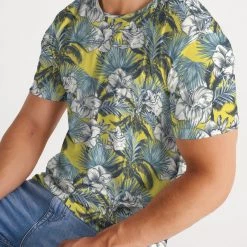 Harlow & Lloyd T Shirts & Tanks Yellow Tropics Men's Tee