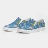 Harlow & Lloyd Parisian Blue Floral Women's Slip-On Canvas Shoe 2 Harlow & Lloyd Parisian Blue Floral Women's Slip-On Canvas Shoe