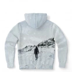 Subliminator Hoodies Snow Hiking Unisex Fleece Hoodie