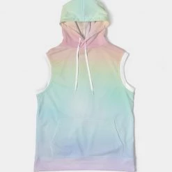 Harlow & Lloyd Soft Rainbow Premium Heavyweight Sleeveless Hoodie Hoodies 12 Harlow & Lloyd Soft Rainbow Premium Heavyweight Sleeveless Hoodie Hoodies