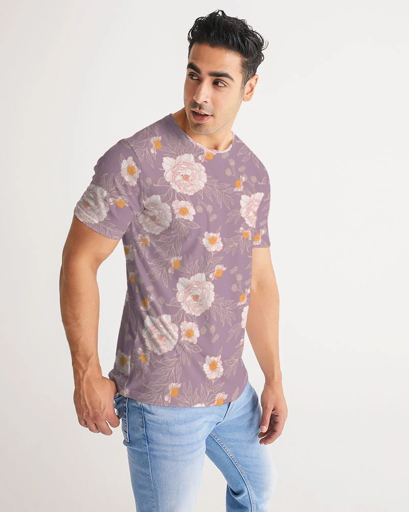 Harlow & Lloyd T Shirts & Tanks Orange Peonies Floral Rose Men's Tee 6 Harlow & Lloyd T Shirts & Tanks Orange Peonies Floral Rose Men's Tee