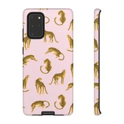 Printify Accessories Pink Leopards Tough Phone Case