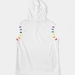 Harlow & Lloyd Rainbow Pride Premium Heavyweight Sleeveless Hoodie 11 Harlow & Lloyd Rainbow Pride Premium Heavyweight Sleeveless Hoodie