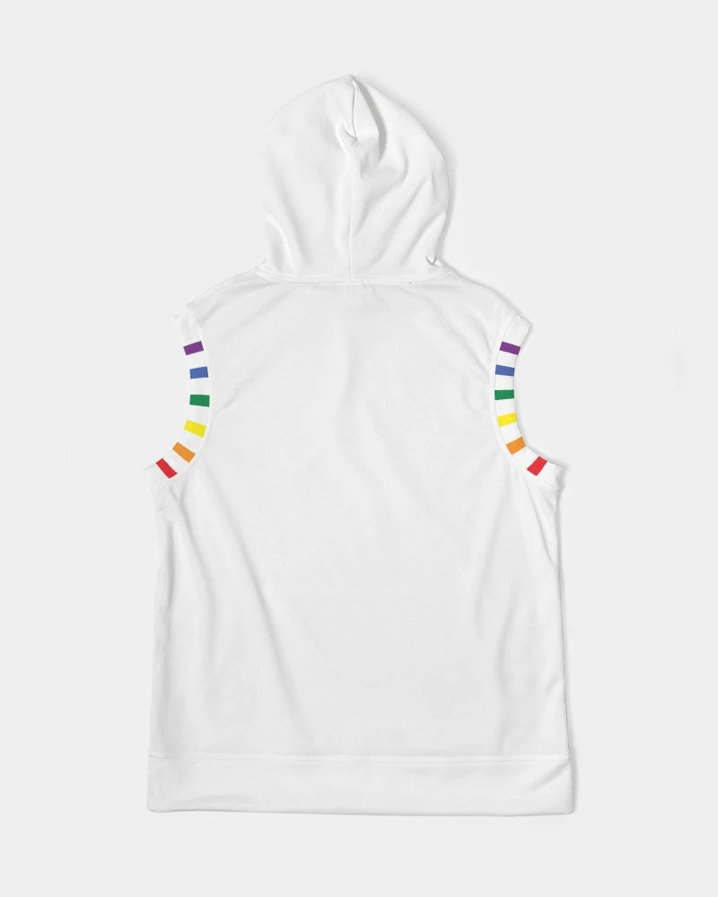 Harlow & Lloyd Rainbow Pride Premium Heavyweight Sleeveless Hoodie 5 Harlow & Lloyd Rainbow Pride Premium Heavyweight Sleeveless Hoodie