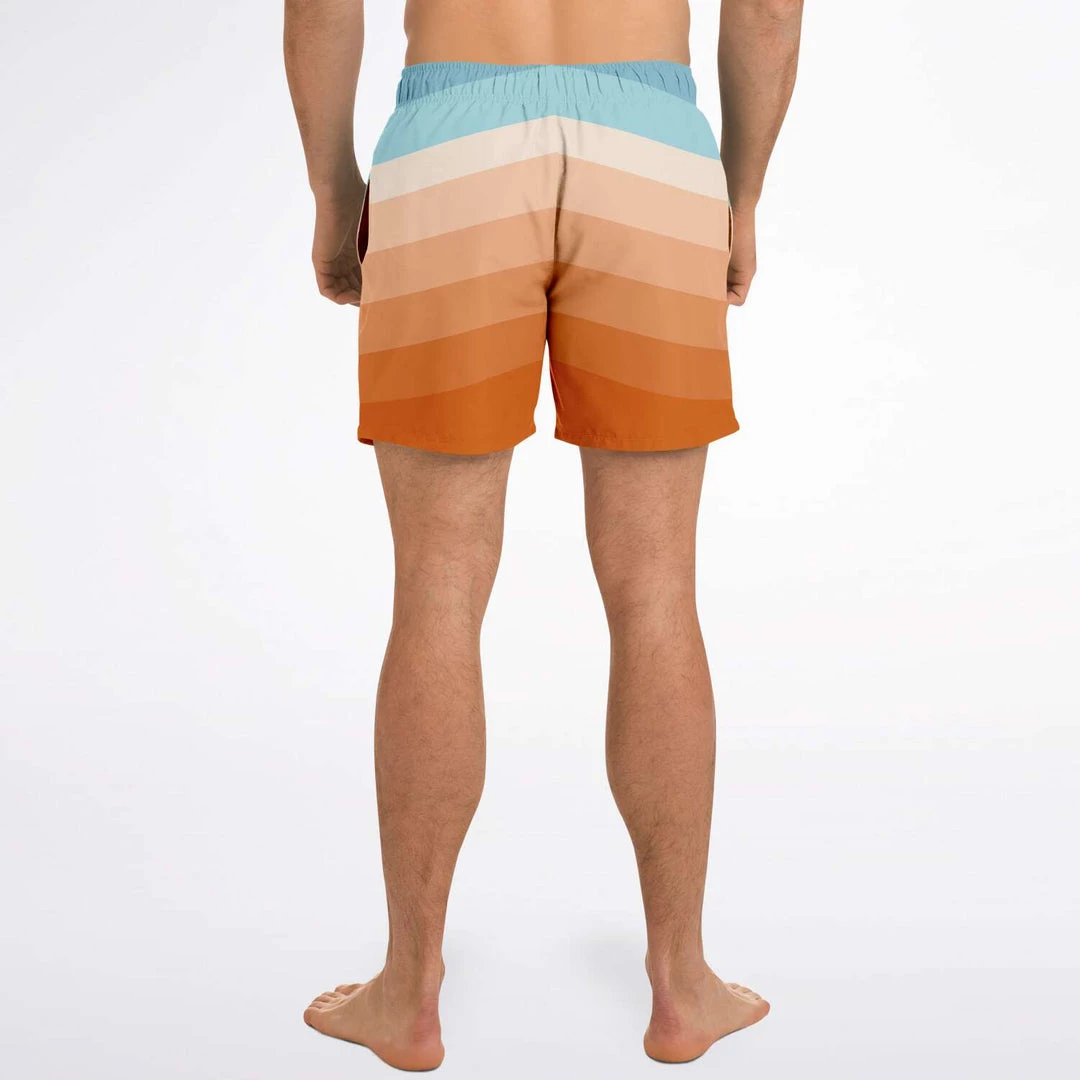 Subliminator Sunshine Blue Swim Shorts Men 5 Subliminator Sunshine Blue Swim Shorts Men