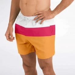 Subliminator Men Sweet Tangerine Swim Shorts