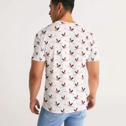 Harlow & Lloyd Flying Flamingos Men's Tee T Shirts & Tanks