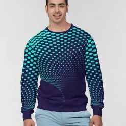 Harlow & Lloyd Terrestrial Descent Men's French Terry Pullover Sweatshirt