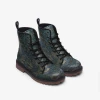 Harlow & Lloyd Peacock & Dragon Lace Up Boots Shoes