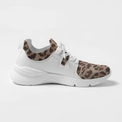 Harlow & Lloyd Shoes Leopard Print Women's Flyknit Sneaker