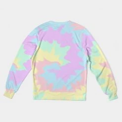 Harlow & Lloyd Pastel Smash Tie Dye Men's French Terry Pullover Sweatshirt