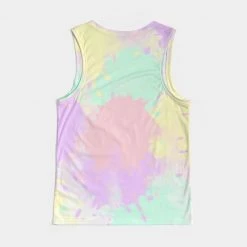 Harlow & Lloyd T Shirts & Tanks Banana Mint Candy Explosion Tie Dye Men's Sports Tank