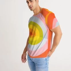 Harlow & Lloyd T Shirts & Tanks Orange Vortex Men's Tee 13 Harlow & Lloyd T Shirts & Tanks Orange Vortex Men's Tee