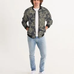 Harlow & Lloyd Life Is Beautiful Men's Vintage Bomber Jacket Jackets