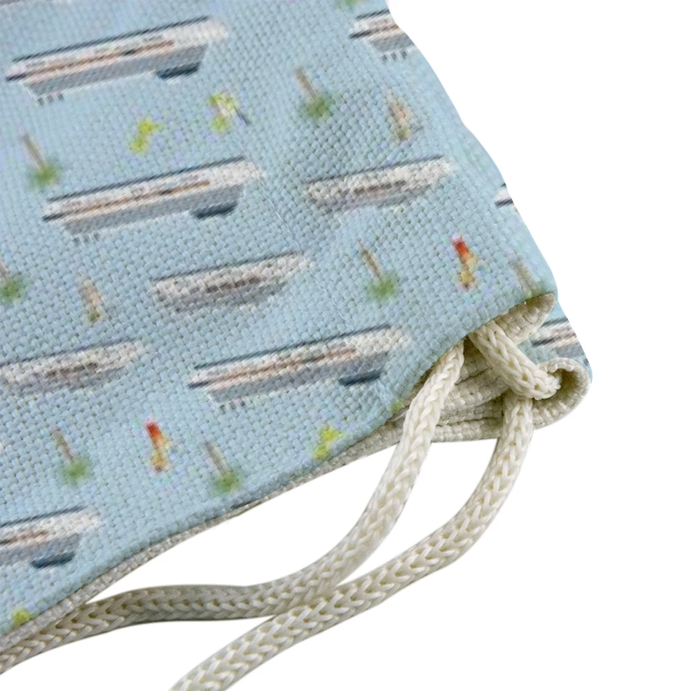 ThisNew Cruise Lovers Drawstring Backpack - Large (Hemp) 5 ThisNew Cruise Lovers Drawstring Backpack - Large (Hemp)