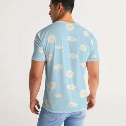 Harlow & Lloyd Blue Daisys Men's T Shirt