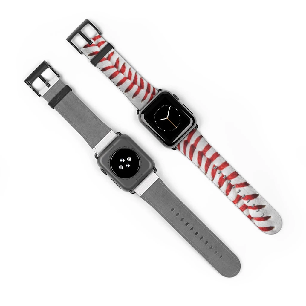 Printify Baseball Seam Apple Watch Band Accessories 5 Printify Baseball Seam Apple Watch Band Accessories