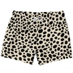 Subliminator Men Cheetah Print Swim Shorts