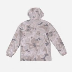 Harlow & Lloyd Military Sand Camo Men's Windbreaker Hooded Jacket