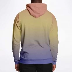 Subliminator Purple Earth Ombre Fade Unisex Hoodie