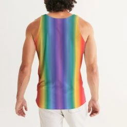 Harlow & Lloyd Rainbow Vertical Stripe Tank T Shirts & Tanks 11 Harlow & Lloyd Rainbow Vertical Stripe Tank T Shirts & Tanks