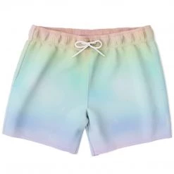 Subliminator Soft Rainbow Swim Shorts Men