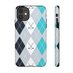 Printify Vintage Golf Pattern Tough Phone Case