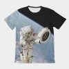 Harlow & Lloyd T Shirts & Tanks Astronaut In Space Men's Tee