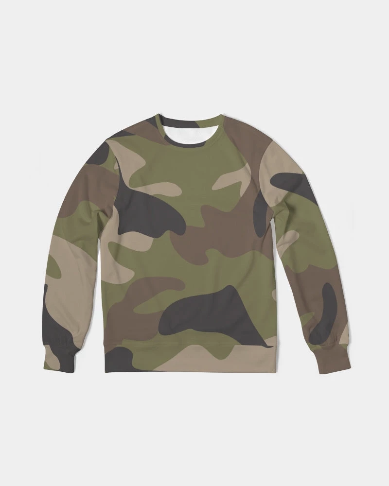 Harlow & Lloyd Woodland Camo Men's French Terry Pullover Sweatshirt Sweatshirts & Pullovers 3 Harlow & Lloyd Woodland Camo Men's French Terry Pullover Sweatshirt Sweatshirts & Pullovers