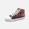 Harlow & Lloyd Basketball Leather High Top Canvas Shoes