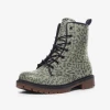 Harlow & Lloyd Soldier Camo Lace Up Boots