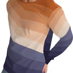 Harlow & Lloyd Purple Rays Men's Long Sleeve Tee T Shirts & Tanks