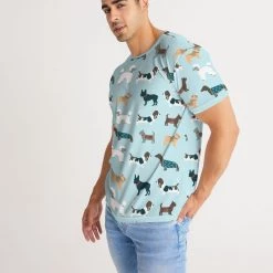 Harlow & Lloyd Dog Pawty Men's Tee 12 Harlow & Lloyd Dog Pawty Men's Tee