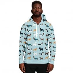 Subliminator Hoodies Dog Pawty Unisex Hoodie