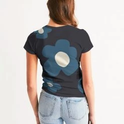 Harlow & Lloyd Abstract Flowers Women's T Shirt