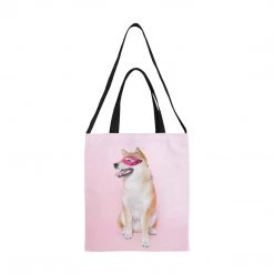 Interestprint Bags Medium Canvas Tote With Custom Photo 8 Interestprint Bags Medium Canvas Tote With Custom Photo