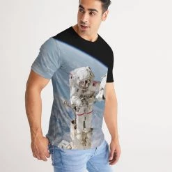 Harlow & Lloyd T Shirts & Tanks Astronaut In Space Men's Tee