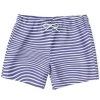 Subliminator Men Blue Violet Wave Stripes Swim Shorts 2 Subliminator Men Blue Violet Wave Stripes Swim Shorts