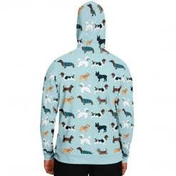 Subliminator Hoodies Dog Pawty Unisex Hoodie