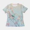 Harlow & Lloyd Cherry Blossoms With Bird Women's Tee