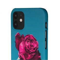 Printify Marine Sky Rose Snap Case Phone Cases