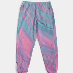 Harlow & Lloyd Marshmallow Marbled Men's Lightweight Track Pants