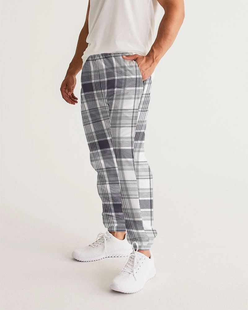 Harlow & Lloyd Black & White Tartan Check Lightweight Men's Track Pants Pants & Joggers 3 Harlow & Lloyd Black & White Tartan Check Lightweight Men's Track Pants Pants & Joggers